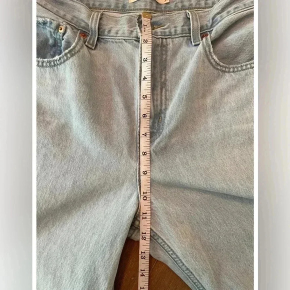 Levi’s Low Pro Straight Jeans Size 31 Light Wash - Picture 6 of 10